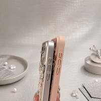   Étui de téléphone en cuir de luxe antichoc pour iPhone
