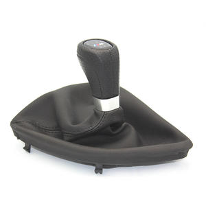 Poignée de levier de vitesse BMW en cuir, manuelle, 5 ou 6 vitesses, E87, avec cache anti-poussière, design ergonomique - Product Image 2