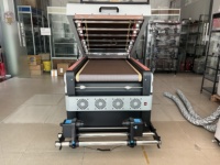 Machine à secouer la poudre DTF de 60 cm pour imprimante DTF à 4 têtes avec bande en maille et chauffage automatique