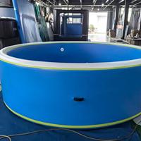 Aufblasbarer Drop-Stitch-Swimmingpool, faltbar, tragbar, für den Außenbereich, oberirdischer Wasserpool