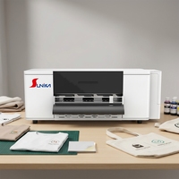 Imprimante DTF Sunika 12 pouces XP600 avec découpeuse textile automatique, encre pigmentée professionnelle, contrôle intelligent par téléphone, film de transfert