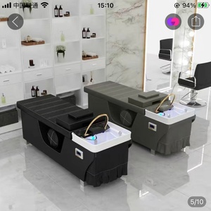 Cama de Lavado de Cabello de Alta Gama para Salón, Cama de Spa para Lavado de Cabello, Cama de Champú para Masaje Capilar Tailandés - Product Image 3