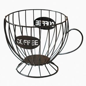 <span class=keywords><strong>Panier</strong></span> organisateur <span class=keywords><strong>en</strong></span> métal à un niveau pour capsules de café, support pour collations et bonbons à domicile avec outils - Product Image 4