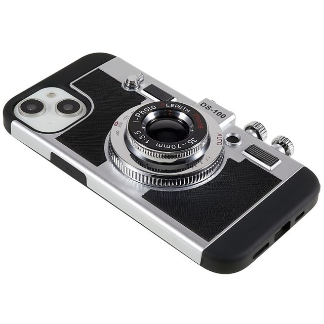 New Arrival 3D Retro Camera Design New Crossbody Phone Case for iPhone 14 Camera Phone Case