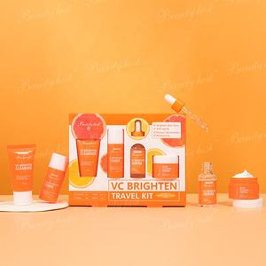 Kit de Viaje Blanqueador con Vitamina C Anti-Manchas, Limpiador, Tónico, Suero y Crema Iluminadores con Vitamina C, Set de Viaje para el Cuidado de la Piel de Alta Calidad, 4 Piezas - Product Image 4