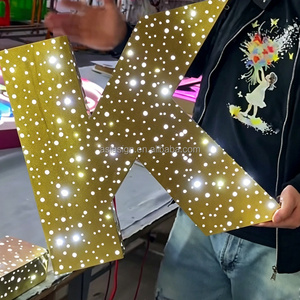 Lettere Luminose LED Personalizzate con Effetto Cielo Stellato, Scritte Decorative Stereoscopiche per Casa e Negozio, Insegna Luminosa - Product Image 2
