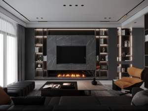 <b>Modern</b> Luxury Custom <b>TV</b> Cabinet Storage High Quality Wooden Panel for Living Room Bedroom Apartment Dining Hotel - Product Image 4