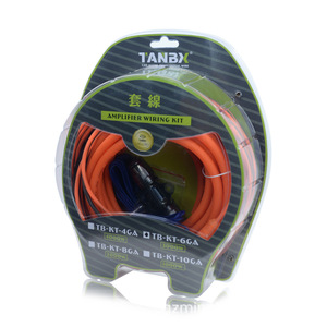 ชุดสายไฟเครื่องขยายเสียง T'ANBX 4GA 3000W สำหรับรถยนต์ ระดับมืออาชีพ - Product Image 3