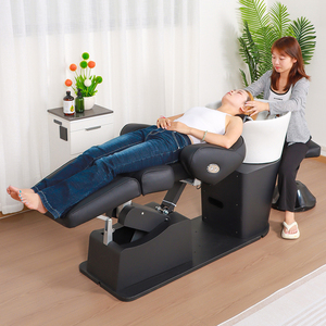 Luxurious High-quality <strong>Salon</strong> Beauty <strong>Equipment</strong>: Electric Hair Washing Chair, Head Spa Massage Chair Ceramic Basin - Product Image 4