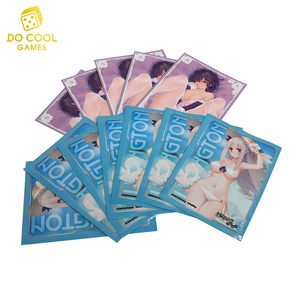 Protecteur <span class=keywords><strong>de</strong></span> cartes <span class=keywords><strong>de</strong></span> jeux <span class=keywords><strong>de</strong></span> société, personnalisé, anime, pièces - Product Image 3