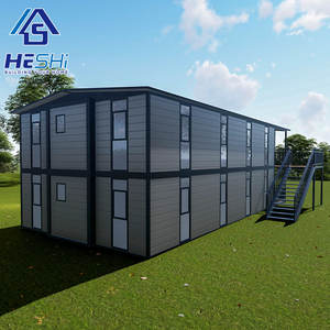 Casa Container Prefabbricata Espandibile Pronta per l'Uso, 40Ft/20Ft, 2-5 Camere da Letto, Villa Prefabbricata Portatile - Product Image 2