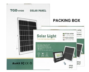 25W-200W 2020 Nouveau Éclairage <span class=keywords><strong>Solaire</strong></span> Alimenté Avec Capteurs Étanche Extérieur Lumière De Jardin - Product Image 6