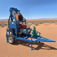 Fabricant professionnel de machines de forage de puits d'eau portables et personnalisées de 100 m à 150 m