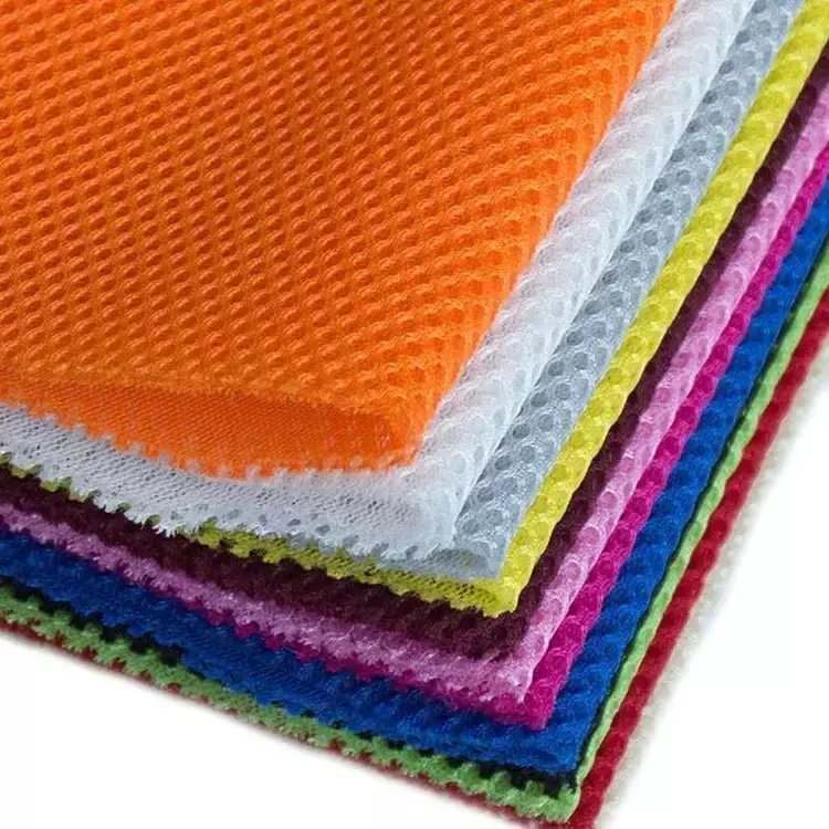 China manufacturer cheap price birdeye mesh seat cushion fabric air soft bird eye stretch mesh sportswear fabric for t shirt