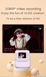 Video máy ảnh 2.4 inch IPS màn hình A29 vui vẻ headshot Máy in ảnh vlog sáng tạo MP3 âm nhạc phát lạ<span class=keywords><strong>i</strong></span> trẻ em máy ảnh in ngay lập tức - Product Image 6