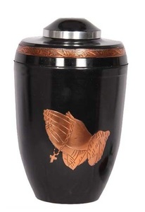 Urnes de crémation européennes/Urn d'enterrement européen fabricant fournitures d'enterrement brasworld inde - Product Image 6