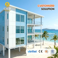 Estructura Metálica Profesional para Edificios, Estructura de Acero para Apartamentos con Acabado Pintado para Residencias de Gran Altura