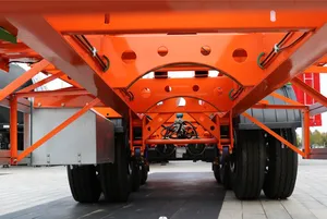 High Quality Side Loader Semi Trailer 3 Axle Container Side Loader Semi Trailer 40FT Skeleton Container Side Lift Trailer