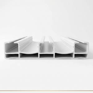Rail triple en PVC insonorisé, rail triple en plastique moulé pour fenêtre en <span class=keywords><strong>baie</strong></span> - Product Image 6