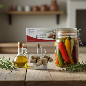 Einkochwelt Universal <b>Corks</b> 9-Pack For Preserving Jars And <b>Bottles</b> - Product Image 3