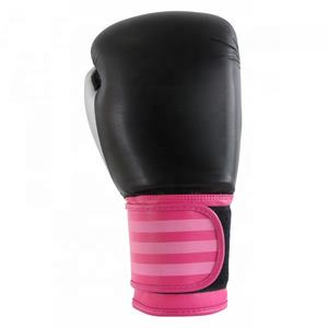 Gants de boxe en cuir de haute qualité, logo personnalisé MMA, pour entraînement gymnastique, nom personnalisé - Product Image 2