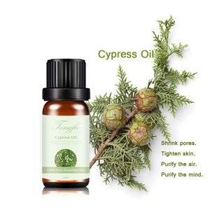 Rifornimento della fabbrica di olio essenziale di cipresso puro organico per la pelle <span class=keywords><strong>Bio</strong></span> alleggerimento naturale e rassodante per i peli del corpo del viso - Product Image 1