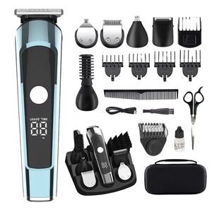 <span class=keywords><strong>Recortadora</strong></span> <span class=keywords><strong>de</strong></span> Pelo Eléctrica <span class=keywords><strong>Profesional</strong></span> 6 en 1 para Hombre, Multifunción, para Recortar <span class=keywords><strong>Barba</strong></span>, Calidad <span class=keywords><strong>de</strong></span> Salón, Uso Doméstico, en Inglés - Product Image 6