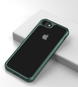 Original Luxury Brand Clear Phone Case Hybrid Shockproof <span class=keywords><strong>Silicone</strong></span> Back Hard Transparent Cover for Apple <span class=keywords><strong>iPhone</strong></span> <span class=keywords><strong>SE</strong></span> <span class=keywords><strong>2020</strong></span> - Product Image 4