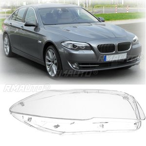 ฝาครอบเลนส์ไฟหน้าสำหรับ BMW ซีรีส์ 5 รุ่น F10 F18 ปี 2010-2014 520 523 525 535 530 ฝาครอบเลนส์ไฟหน้าแบบใส - Product Image 6