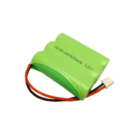 NiMH-Akkupack 3,6V 900mAh AA 3S mit 2P XH-Anschluss, wiederaufladbar für Notbeleuchtung, schnurlose Telefone, RC-Spielzeug