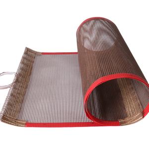 ผ้าตาข่ายไฟเบอร์กลาสเคลือบ <span class=keywords><strong>PTFE</strong></span> ใหม่ ทนความร้อนสูง สำหรับสายพานลำเลียงแกนเกียร์ ใช้ในอุตสาหกรรมอาหารและเครื่องดื่ม รับประกัน 1 ปี - Product Image 2