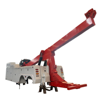 Chariot de dépannage hydraulique robuste de 25 tonnes avec flèche de récupération, élévateur de roues et stabilisateurs pour camions de remorquage - Vente directe usine