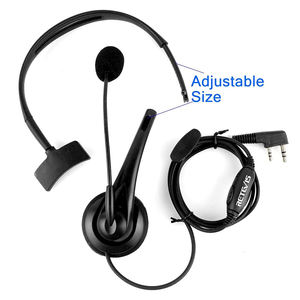 Retevis-Casque d'écoute talkie-walkie avec micro perche compatible RT68 H-777S talkie-walkie <span class=keywords><strong>2</strong></span> broches casque radio bidirectionnel (1 paquet) - Product Image 5