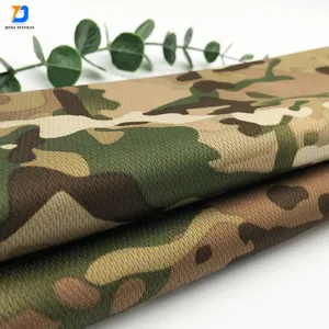 Jinda water-proof and rip-stop feature 80 Polyester 20 cotton camouflage printed uniform fabric