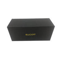 Boîte en papier rigide de luxe personnalisée avec logo d'usine, recyclable, pour lunettes et montres, avec papier kraft pour étui à lunettes et à lunettes de soleil