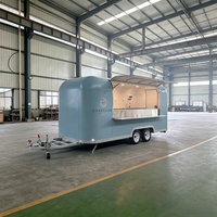 Camions de restauration à vendre aux États-Unis, camions de restauration, remorques de cuisine entièrement équipées, chariots mobiles à crème glacée