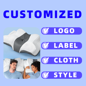 Cuscino per il collo in <span class=keywords><strong>Memory</strong></span> <span class=keywords><strong>Foam</strong></span> adatto per dormire cuscino portatile adatto per dormire sul lato e sul retro - Product Image 4