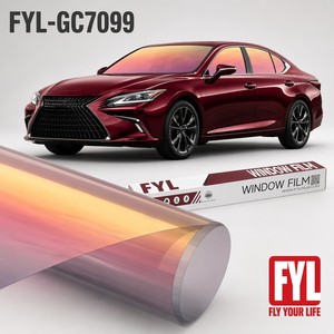 Film Teinté Premium <span class=keywords><strong>Caméléon</strong></span> pour Pare-Brise 2mil IRR60%+ UV99% Film Isolant Thermique <span class=keywords><strong>Caméléon</strong></span> pour Vitres de Voiture – Direct Usine - Product Image 5