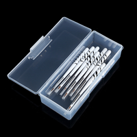 Boîte de rangement d'outils cosmétiques, mini boîte en plastique pour accessoires personnalisés