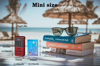 Mini radio FM portable pour Walkman avec enregistreur vocal, lampe de poche, lecteur MP3 en plastique avec carte SD TF