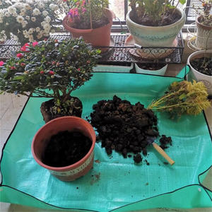 Tapete de Jardinería <span class=keywords><strong>para</strong></span> Trasplantar Plantas de 100x100cm, Impermeable, Plegable, <span class=keywords><strong>para</strong></span> Trasplantar <span class=keywords><strong>Suculentas</strong></span> - Product Image 6