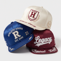 Gorra Snapback de Satén Premium de 6 Paneles, Estructurada, con Logotipo Bordado en 3D, Satén Brillante, Logotipo Personalizado, Estilo Hip Hop, Streetwear