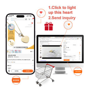 Anillo Abierto de Acero Inoxidable AOFEI con Dijes de Corazón y Cruz, Joyería Minimalista Inspirada en la Fe, Chapado en Oro de 18K PVD - Product Image 6