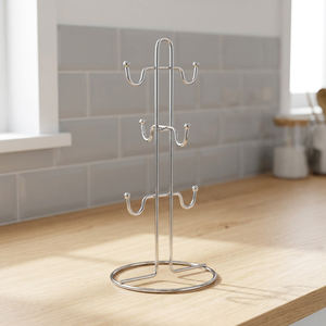 ที่วางแก้วโลหะคุณภาพสูง - ที่เก็บของในครัวอเนกประสงค์ทันสมัยแบบปรับได้ - Product Image 2