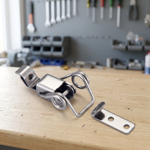 Stainless Steel Hardware Toggle Latches Vibrate Finish <b>Small</b> Size Model TB-030A From TAIWAN for Glass Bottle Openings - Product Image 2