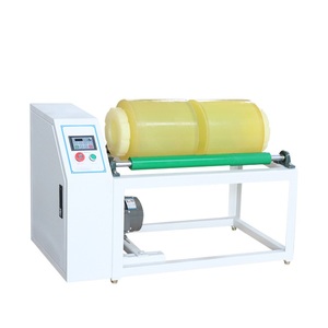 Molino de Bolas Rodante de 2 Estaciones de Trabajo, Molino de Bolas con Jarra Rodante de 5L, 15L, 20L para Producción por Lotes de Molienda de Polvo - Product Image 1