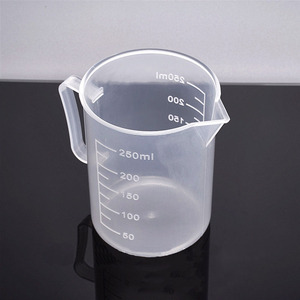 Chemistry Laboratory 25ML-1000ML Experiments Graduated <strong>Beakers</strong> PP <strong>Plastic</strong> Digital Thickness <strong>Measuring</strong> Cup <strong>Beaker</strong> - Product Image 3