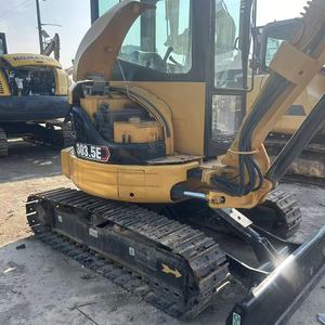 Mini-excavatrice d'occasion d'origine Cat303.5E, CAT302, CAT302.5, CAT303, hydraulique, sur chenilles, 3 tonnes, compacte, d'occasion - Product Image 2