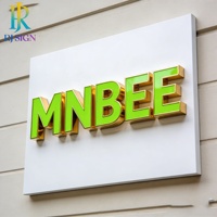 Letrero Personalizado con Letras 3D Iluminadas por LED, Resistente al Agua, para Exteriores, para Boutique, Tienda Minorista, Publicidad, Letrero con Nombre