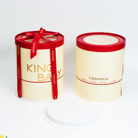 Boîte à gâteau personnalisée OEM avec poignée, boîte d'emballage en papier de qualité alimentaire pour anniversaire, mariage, fête, cupcake, pâtisserie